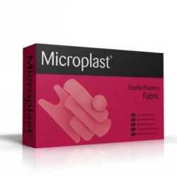 Microplast Fabric Plasters 7.5cm x 5cm (50) Box, Case of 50